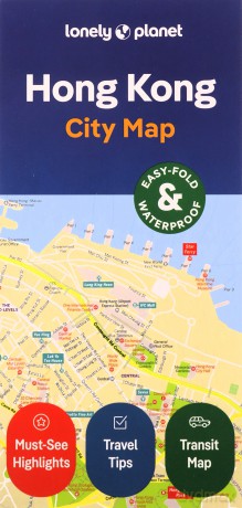 Lonely Planet Hong Kong City Map [KSIĄŻKA]