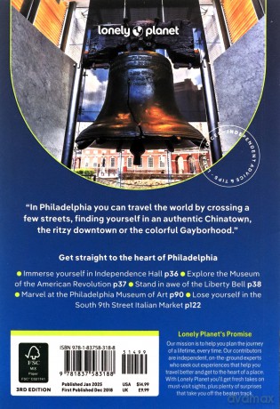 Lonely Planet Pocket Philadelphia [KSIĄŻKA]