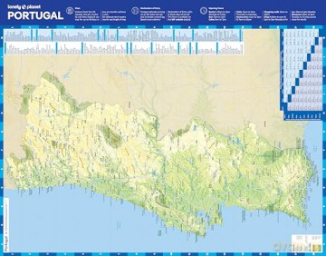 Lonely Planet Portugal Planning Map [KSIĄŻKA]