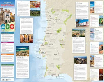 Lonely Planet Portugal Planning Map [KSIĄŻKA]