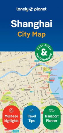 Lonely Planet Shanghai City Map [KSIĄŻKA]