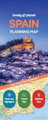 Lonely Planet Spain Planning Map [KSIĄŻKA]