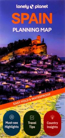 Lonely Planet Spain Planning Map [KSIĄŻKA]
