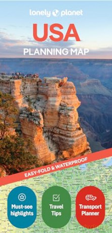 Lonely Planet USA Planning Map [KSIĄŻKA]