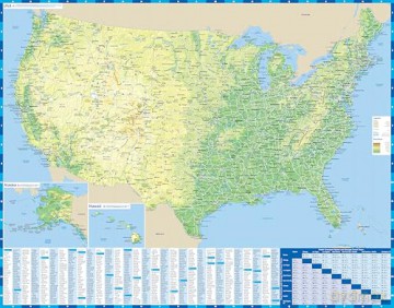 Lonely Planet USA Planning Map [KSIĄŻKA]
