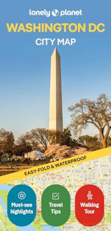 Lonely Planet Washington DC City Map [KSIĄŻKA]