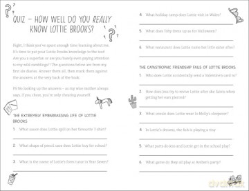 Lottie Brooks's Essential Guide to Life: Write Your own Diary with Lottie: activities and advice from the hilarious Lottie Brooks! [KSIĄŻKA]
