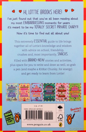 Lottie Brooks's Essential Guide to Life: Write Your own Diary with Lottie: activities and advice from the hilarious Lottie Brooks! [KSIĄŻKA]
