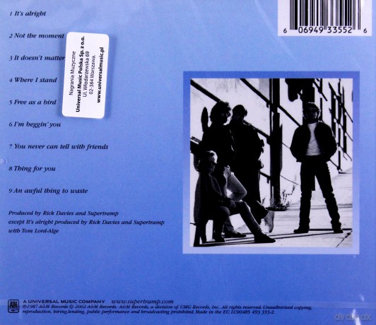 Supertramp: Free As A Bird Remastered [CD]