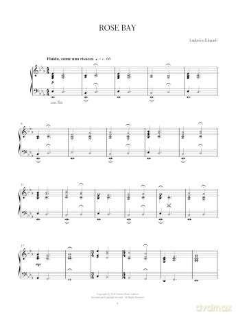 Ludovico Einaudi - The Summer Portraits. Piano Solo.: For Piano [KSIĄŻKA]