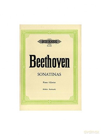 Ludwig Van Beethoven: Sonatinas. Sheet Music for Piano [KSIĄŻKA]