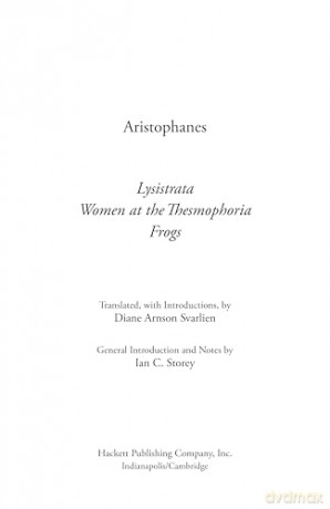 Lysistrata, Women at the Thesmophoria, Frogs [KSIĄŻKA]