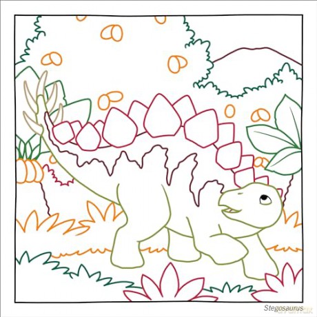 Magic Paper Coloring Book Dinosaurs: A Dinosaur Pencil Colouring Book for Kids Aged 4-8 with Hidden Patterns on Every Page [KSIĄŻKA]