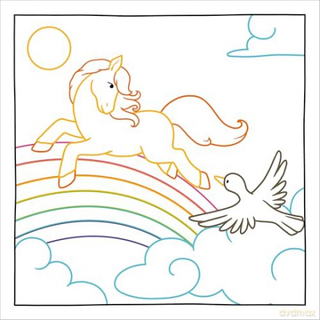 Magic Paper Coloring Book Unicorns: A Unicorn Pencil Colouring Book for Kids Aged 4-8 with Hidden Patterns on Every Page [KSIĄŻKA]
