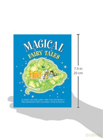 Magical Fairy Tales: Aladdin and the Lamp; The Ugly Duckling; The Emperor's New Clothes; Puss in Boots [KSIĄŻKA]