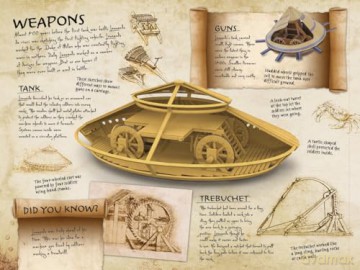 Make Your Own Press Out - Leonardo da Vinci's Inventions [KSIĄŻKA]