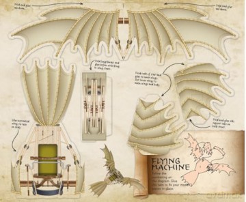 Make Your Own Press Out - Leonardo da Vinci's Inventions [KSIĄŻKA]