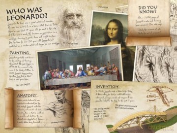 Make Your Own Press Out - Leonardo da Vinci's Inventions [KSIĄŻKA]