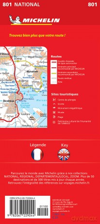 Malta - Michelin National Map 801 [KSIĄŻKA]