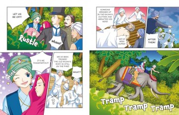 Manga Classics: Around the World in Eighty Days: Great Literature Brought to Life [KOMIKS]