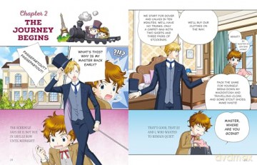 Manga Classics: Around the World in Eighty Days: Great Literature Brought to Life [KOMIKS]