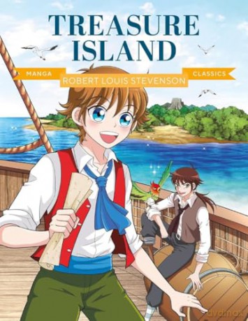 Manga Classics: Treasure Island: Great Literature Brought to Life [KOMIKS]