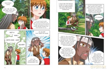 Manga Classics: Treasure Island: Great Literature Brought to Life [KOMIKS]