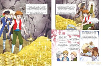 Manga Classics: Treasure Island: Great Literature Brought to Life [KOMIKS]
