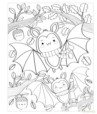 Mangatopia: Spoopy Fun: A Cute and Creepy Coloring Book of Anime and Manga [KOMIKS]