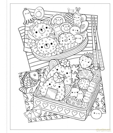 Mangatopia: Tiny Kawaii: A Spectacularly Adorable Coloring Book of Anime and Manga [KOMIKS]