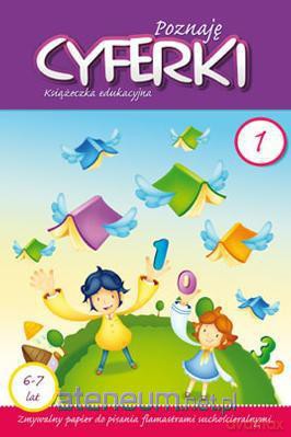 Książeczka edukacyjna. Poznaję cyferki 1 [KSIĄŻKA]