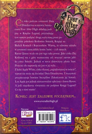 Księga Legend. Ever After High Br [KSIĄŻKA]