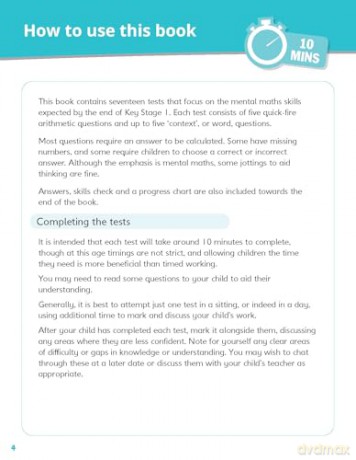 Mental Maths 10-Minute Tests Ages 5-7 [KSIĄŻKA]