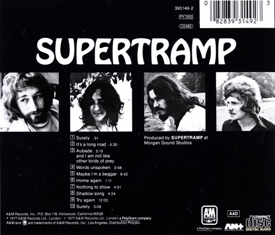 Supertramp: Supertramp [CD]