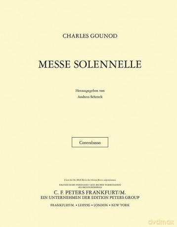Messe Solennelle En l'Honneur de Sainte Cécile [KSIĄŻKA]