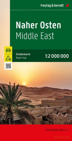 Middle East Road Map - 1:2,000,000 scale [KSIĄŻKA]