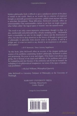 Mind and World: With a New Introduction by the Author [KSIĄŻKA]