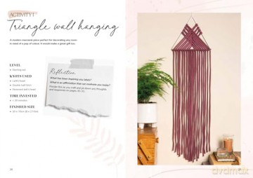 Mindful Macramé: Create, journal and unwind through meditative knotting [KSIĄŻKA]