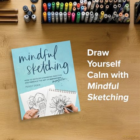 Mindful Sketching: How to Develop a Drawing Practice and Embrace the Art of Imperfection: A Drawing Book for Adults [KSIĄŻKA]