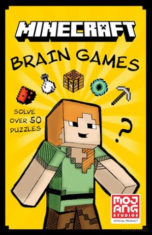 Minecraft Brain Games: An official illustrated Minecraft children's puzzle book - perfect for kids into video games aged 7, 8, 9, 10 and 11 - new for 2025! [KSIĄŻKA]