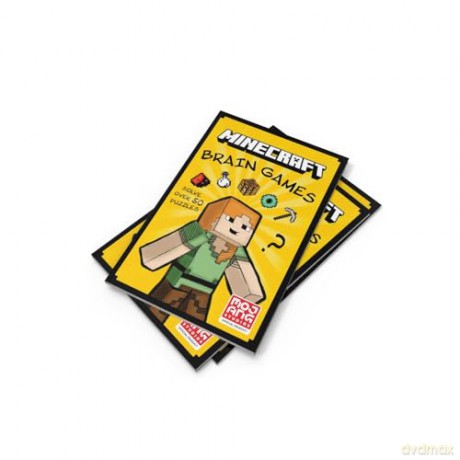 Minecraft Brain Games: An official illustrated Minecraft children's puzzle book - perfect for kids into video games aged 7, 8, 9, 10 and 11 - new for 2025! [KSIĄŻKA]
