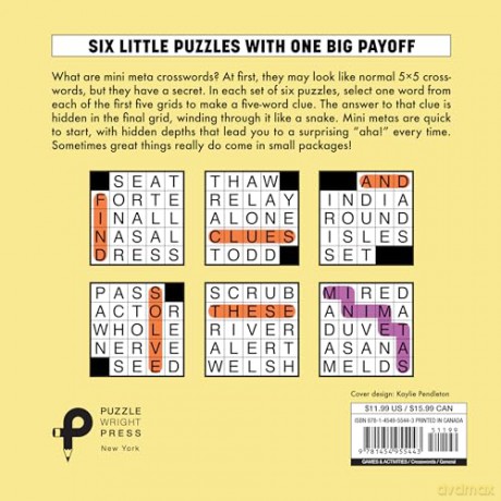 Mini Meta Crosswords: As Seen in The Washington Post [KSIĄŻKA]