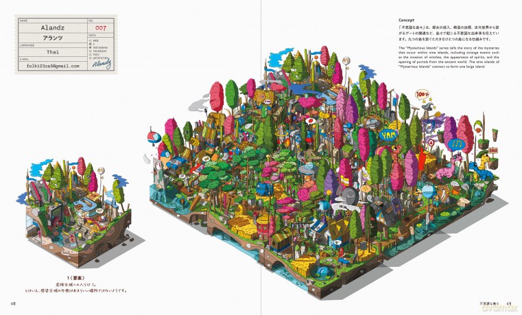 Miniature Worlds: Files of Illustrators Who Draw Small Fantasy Worlds [KOMIKS]