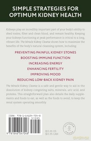 Miracle Kidney Cleanse, The: The All-Natural, At-Home Flush to Purify Your Body [KSIĄŻKA]