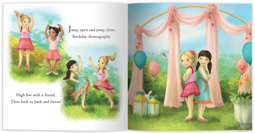 Miss Juju and Her Tutu: Host a Ballerina Birthday [KSIĄŻKA]
