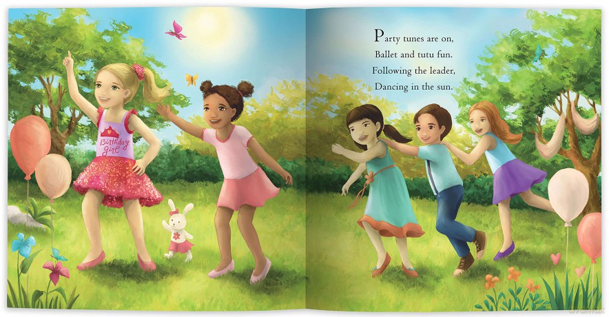Miss Juju and Her Tutu: Host a Ballerina Birthday [KSIĄŻKA]