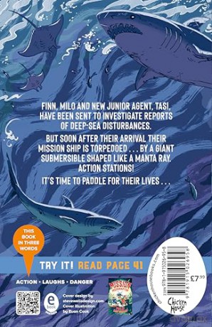 Mission: Manta Ray - the second hilarious action-packed adventure in the Mission: Microraptor series [KSIĄŻKA]