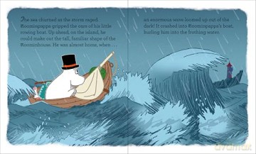 Moominpappa and the Great Flood: Celebrating 80 years of the Moomins [KSIĄŻKA]