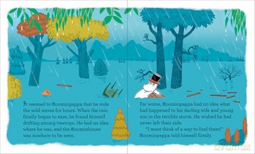 Moominpappa and the Great Flood: Celebrating 80 years of the Moomins [KSIĄŻKA]