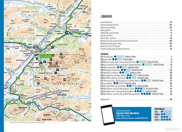 Mountain Walks Ben Nevis: 15 routes to enjoy on and around Ben Nevis [KSIĄŻKA]